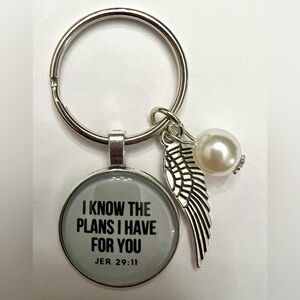 Christian Bible Verse Keychain - new